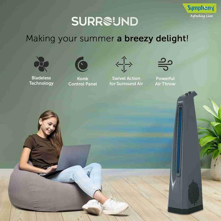 Stay Cool and Comfortable Anywhere with the Symphony FAN Personal Cooler (image credit: Flipkart)